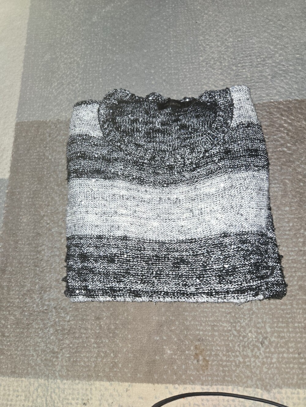 The Limited Long Sleeve Sparkle Sweater -Size XL